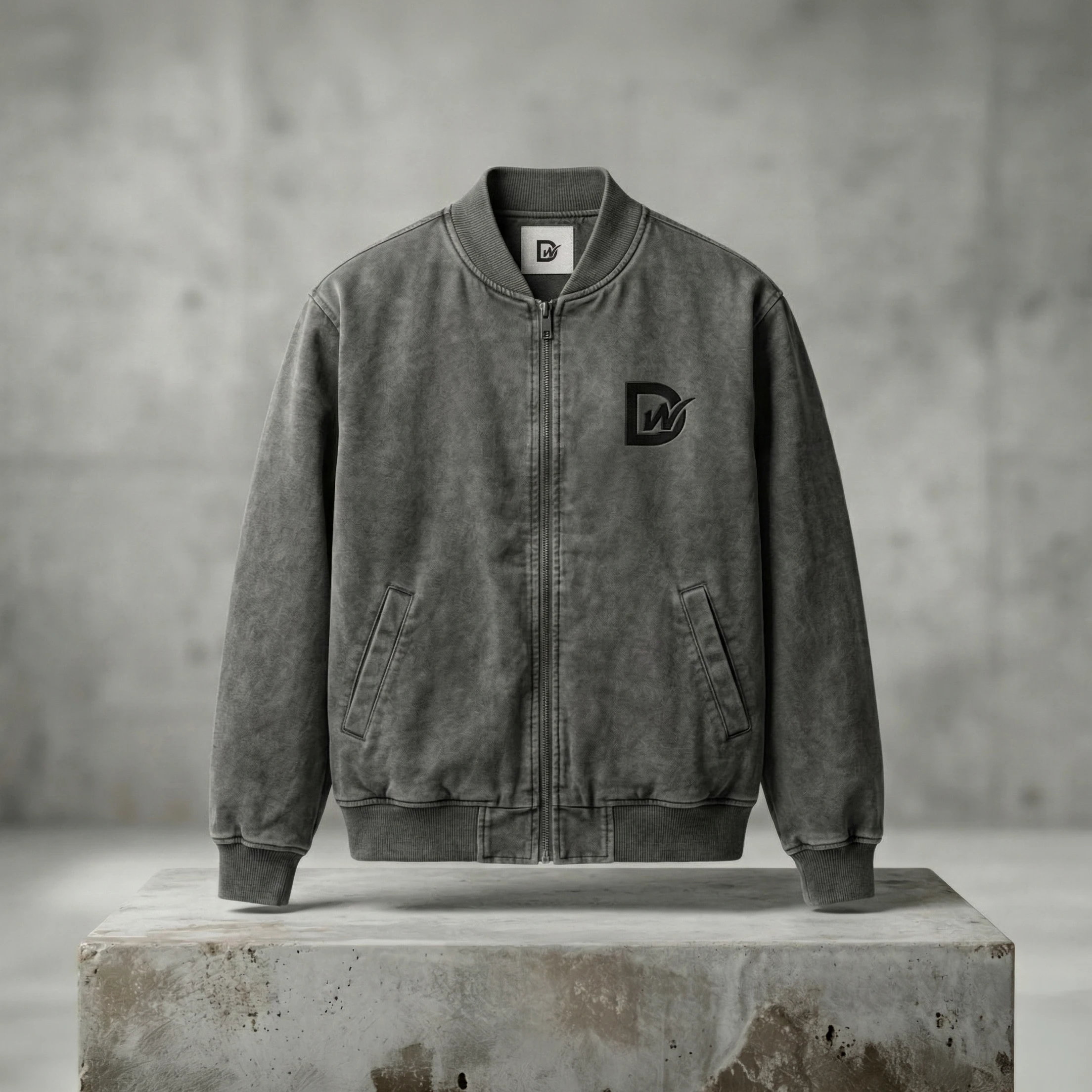 Danny Wave Bomber Jacket from the Danny Wave Stealth Collection, official product image.