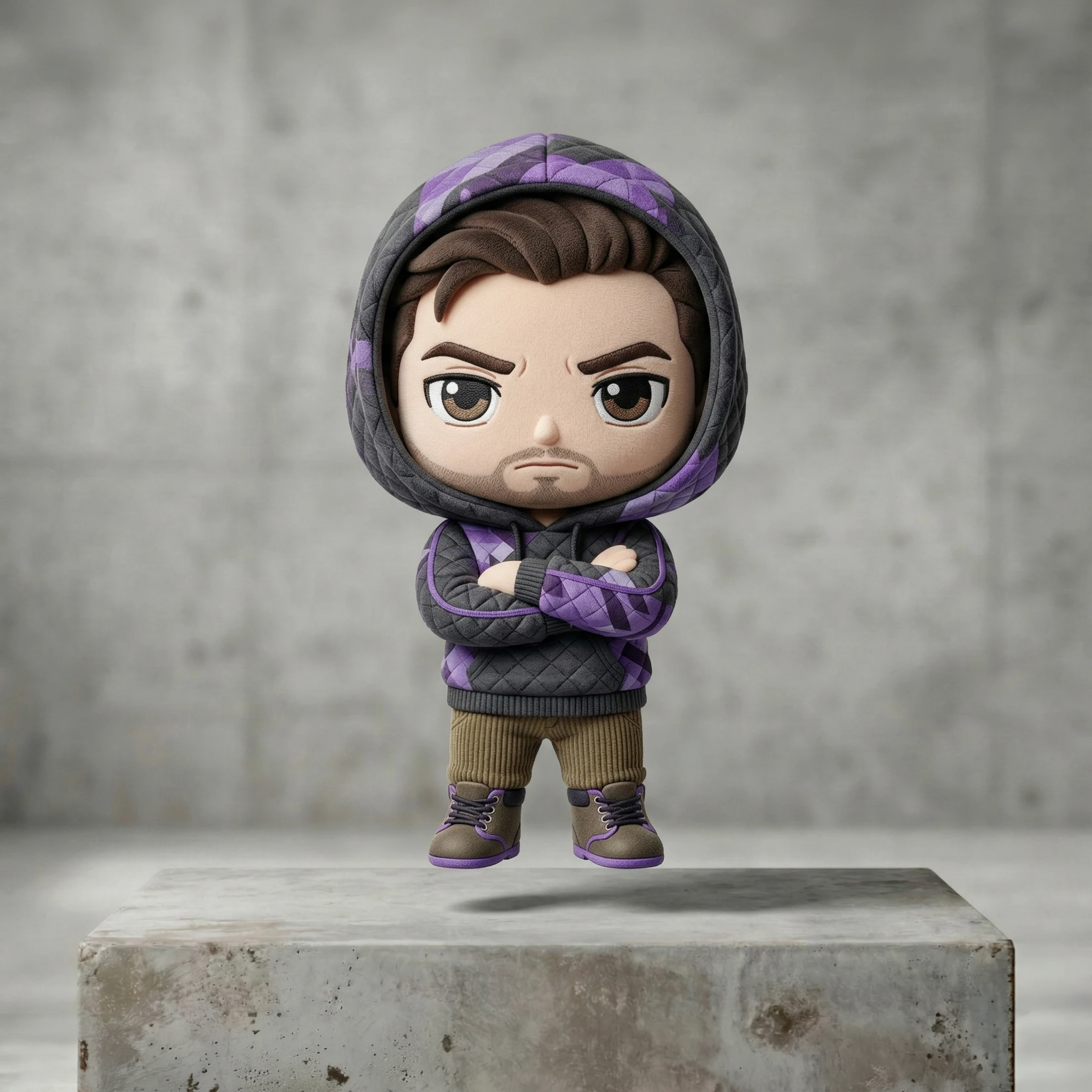 Danny Wave Plushie from the Danny Wave Stealth Collection, official product image.