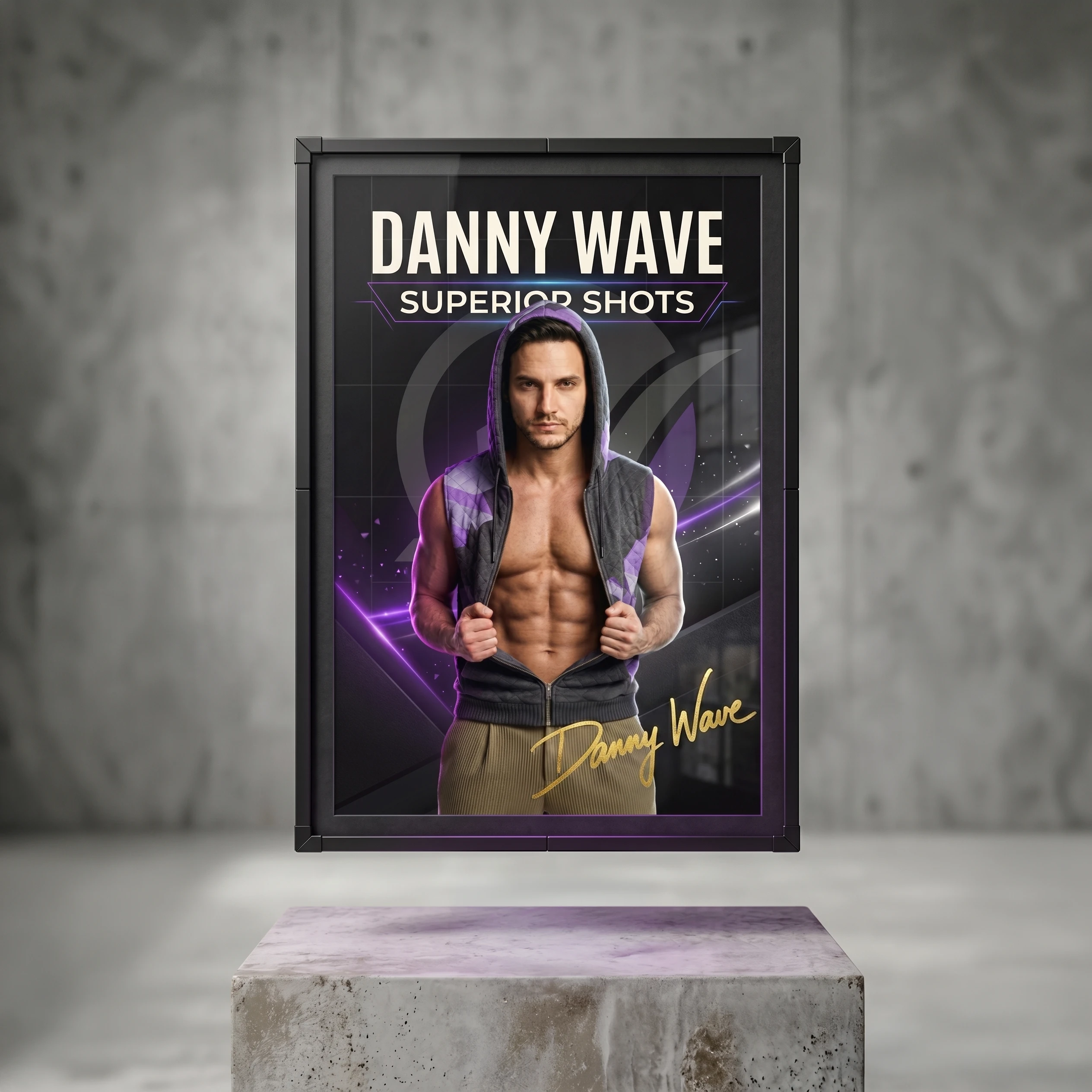 Danny Wave Poster from the Danny Wave Stealth Collection, official product image.